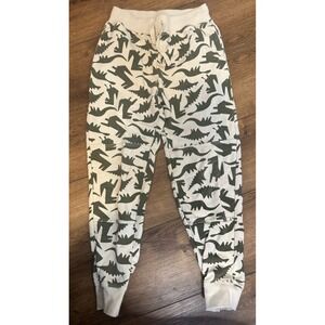 Hanna Andersson Boys 8 Sweatpants Dinosaur Pjs Cotton Joggers